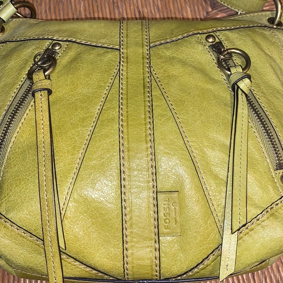 Fossil Monika Satchel in Kiwi - Picture 6 of 12